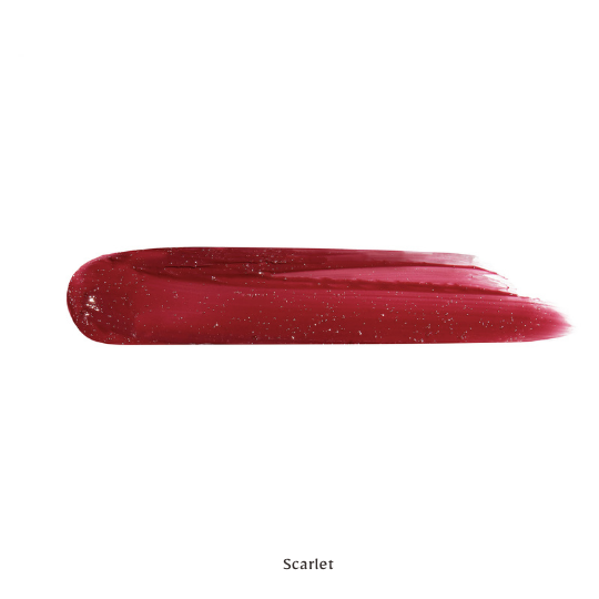 roen elixir tinted lip oil balm scarlet