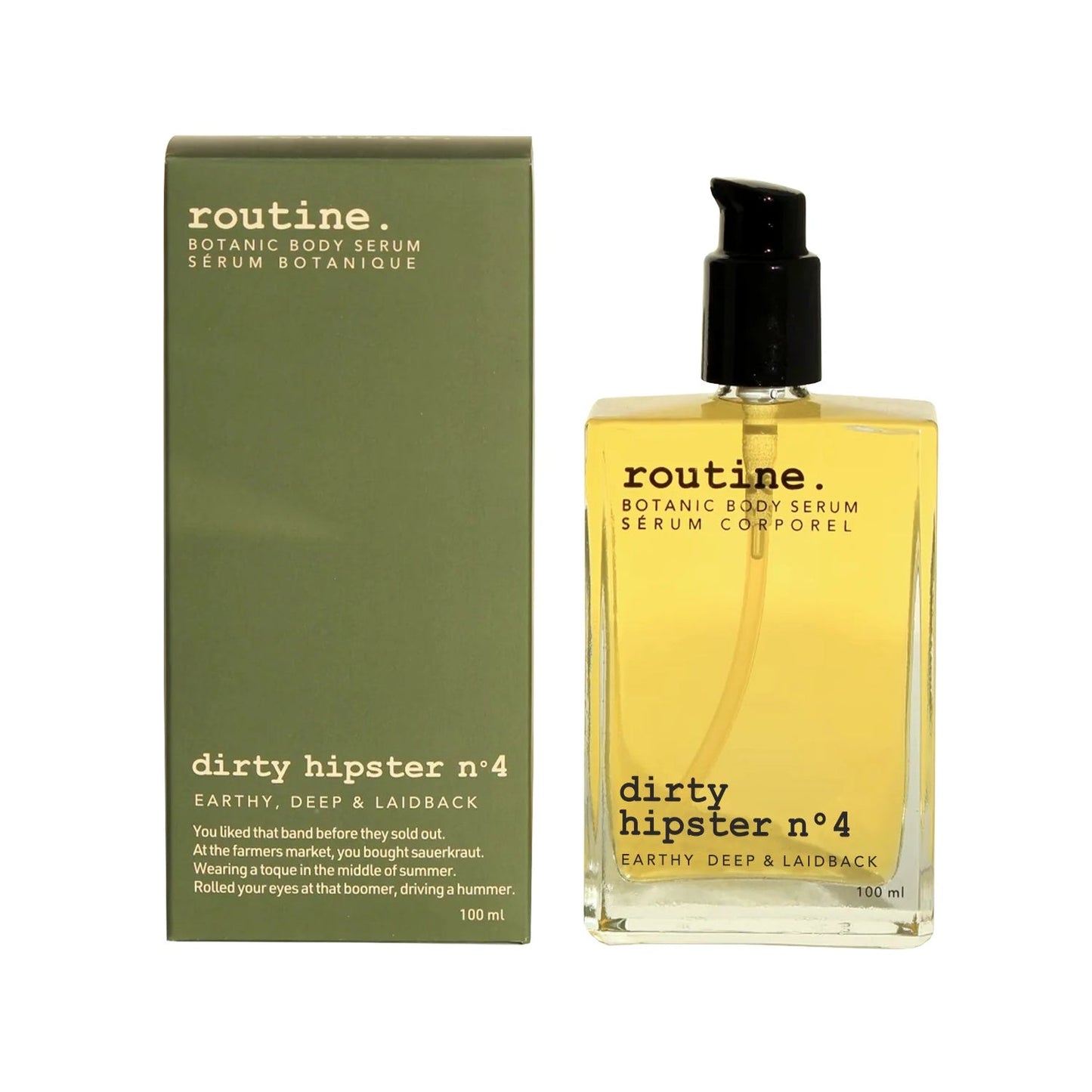 ROUTINE Dirty Hipster Botanic Body Serum