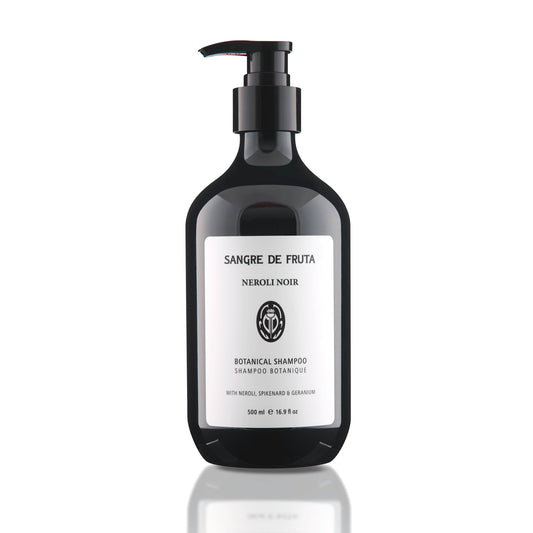 sangre de fruta botanical shampoo neroli noir