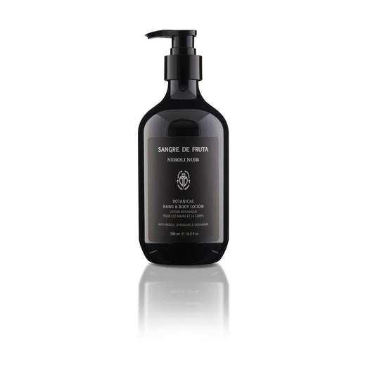 sangre de fruta botanical hand and body lotion neroli noir