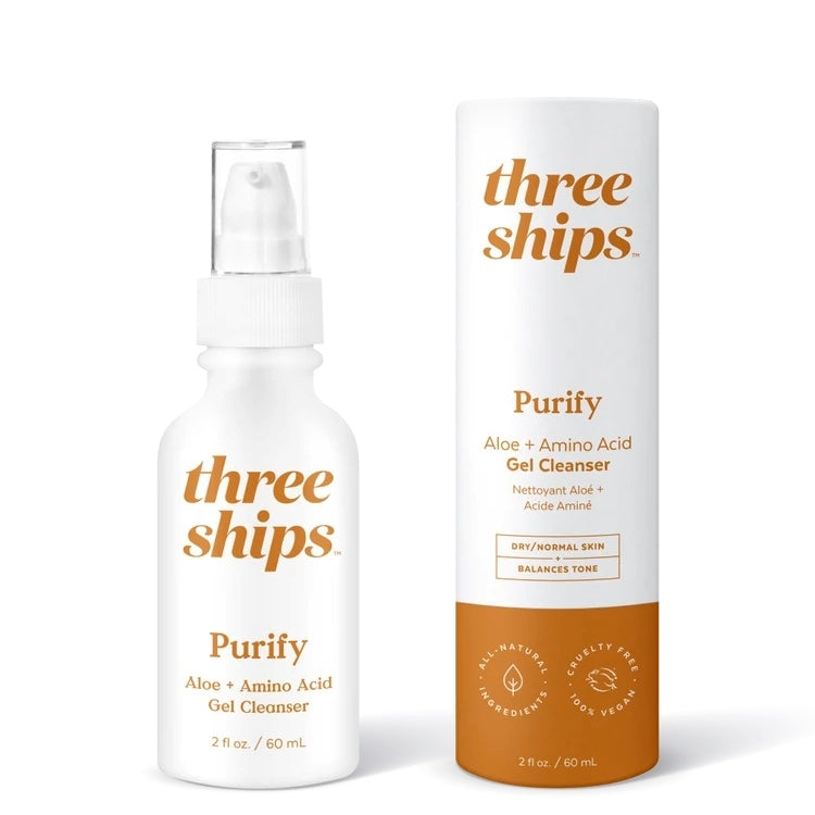 THREE SHIPS Purify Aloe Amino Acid Cleanser full