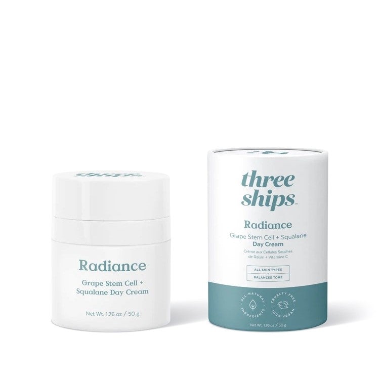 THREE SHIPS Radiance Grape Stem Cell Squalane Day Cream