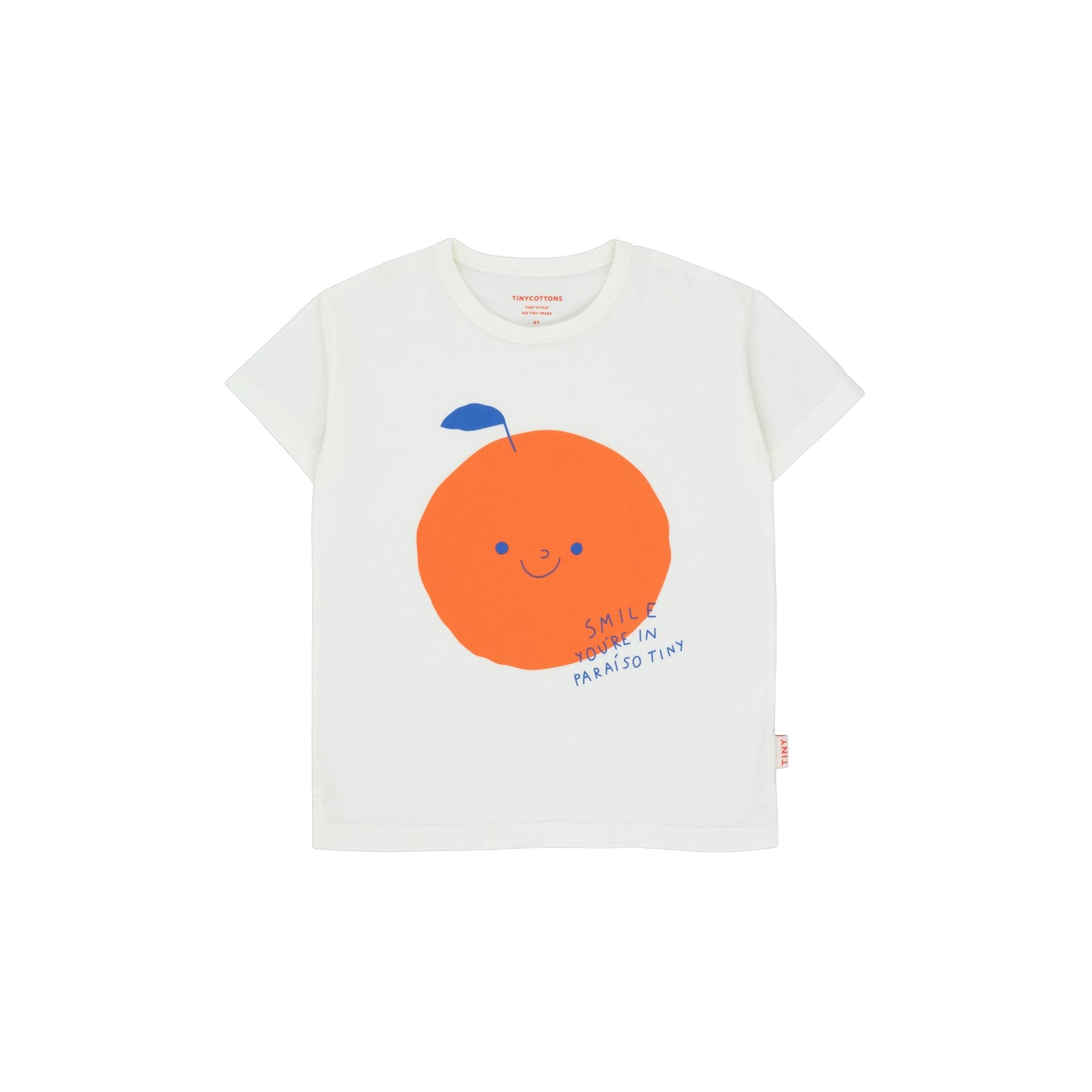 TINYCOTTONS Tangerine Tee ALWAYS SHOW