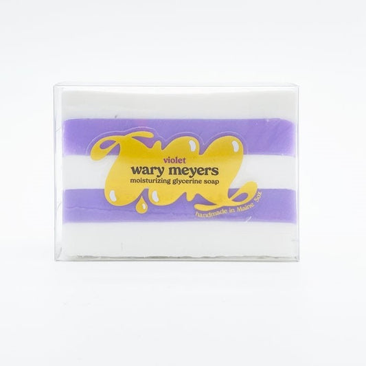 WARY MEYERS - Violet Glycerine Soap