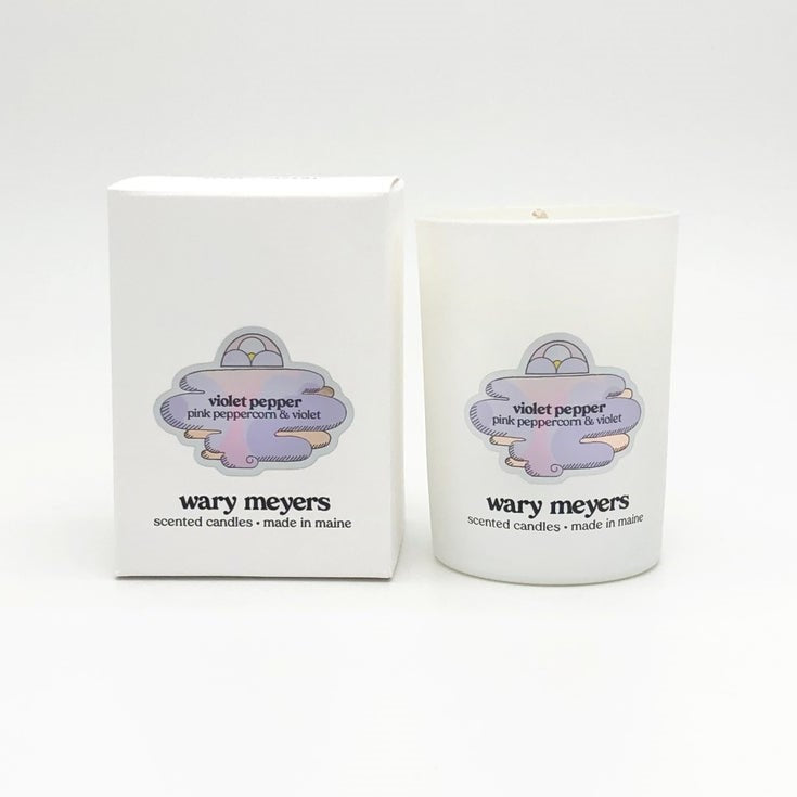 WARY MEYERS - Bougie Poivre Violette