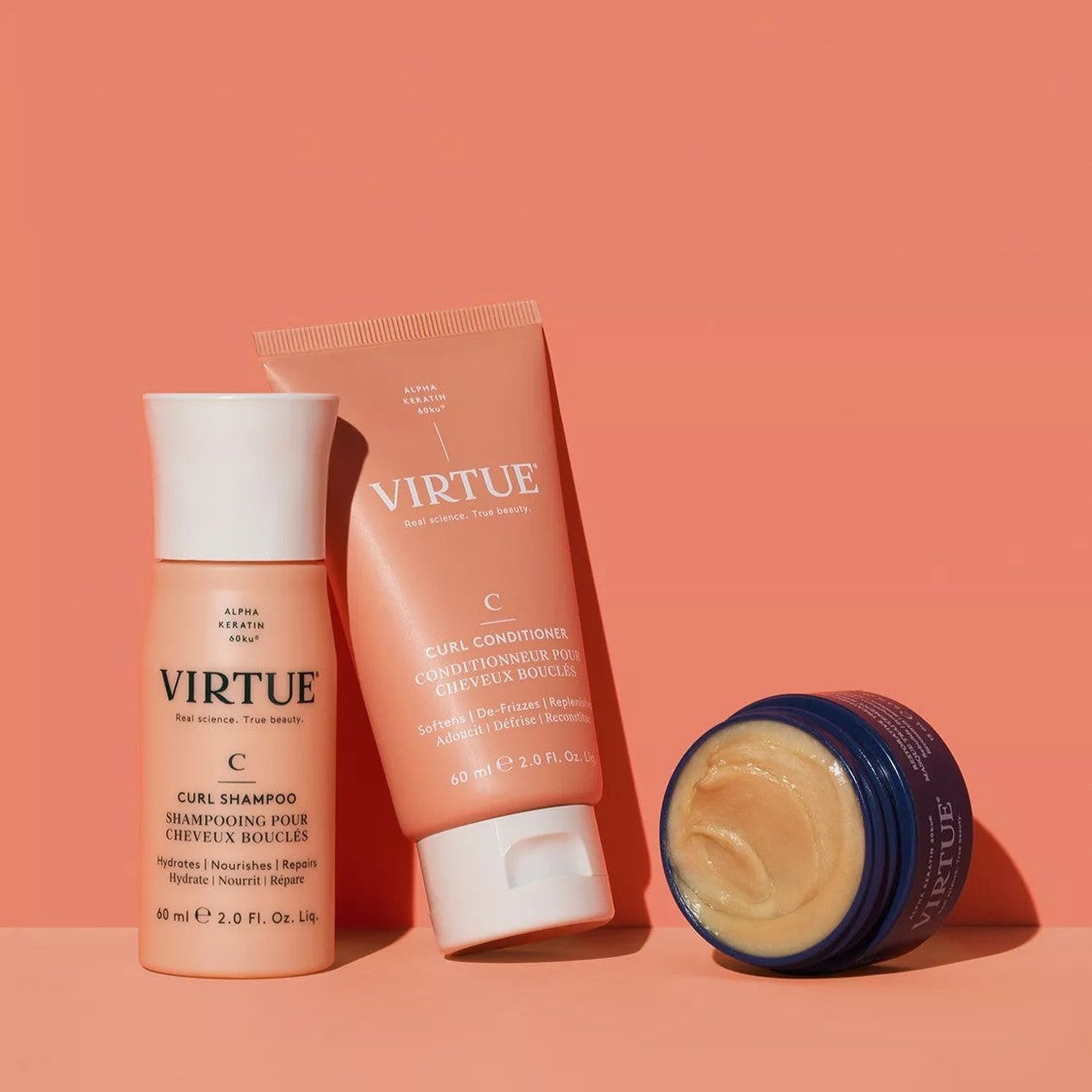 VIRTUE Curl Discovery Haircare Gift Set