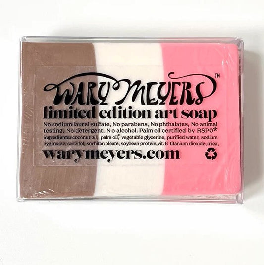 WARY MEYERS Limited Edition Art Soap 2 Neapolitan!