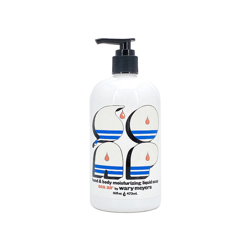 WARY MEYERS Sea Air Liquid Soap