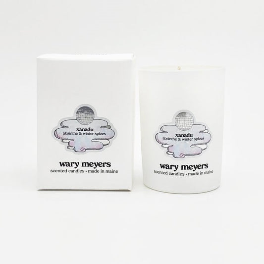 WARY MEYERS - Xanadu Candle, Special Winter Edition